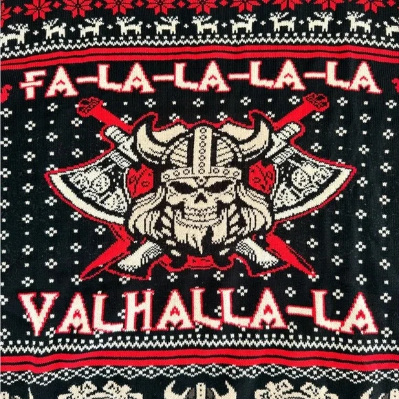 Skull Viking Sweater - Picture 3 of 4